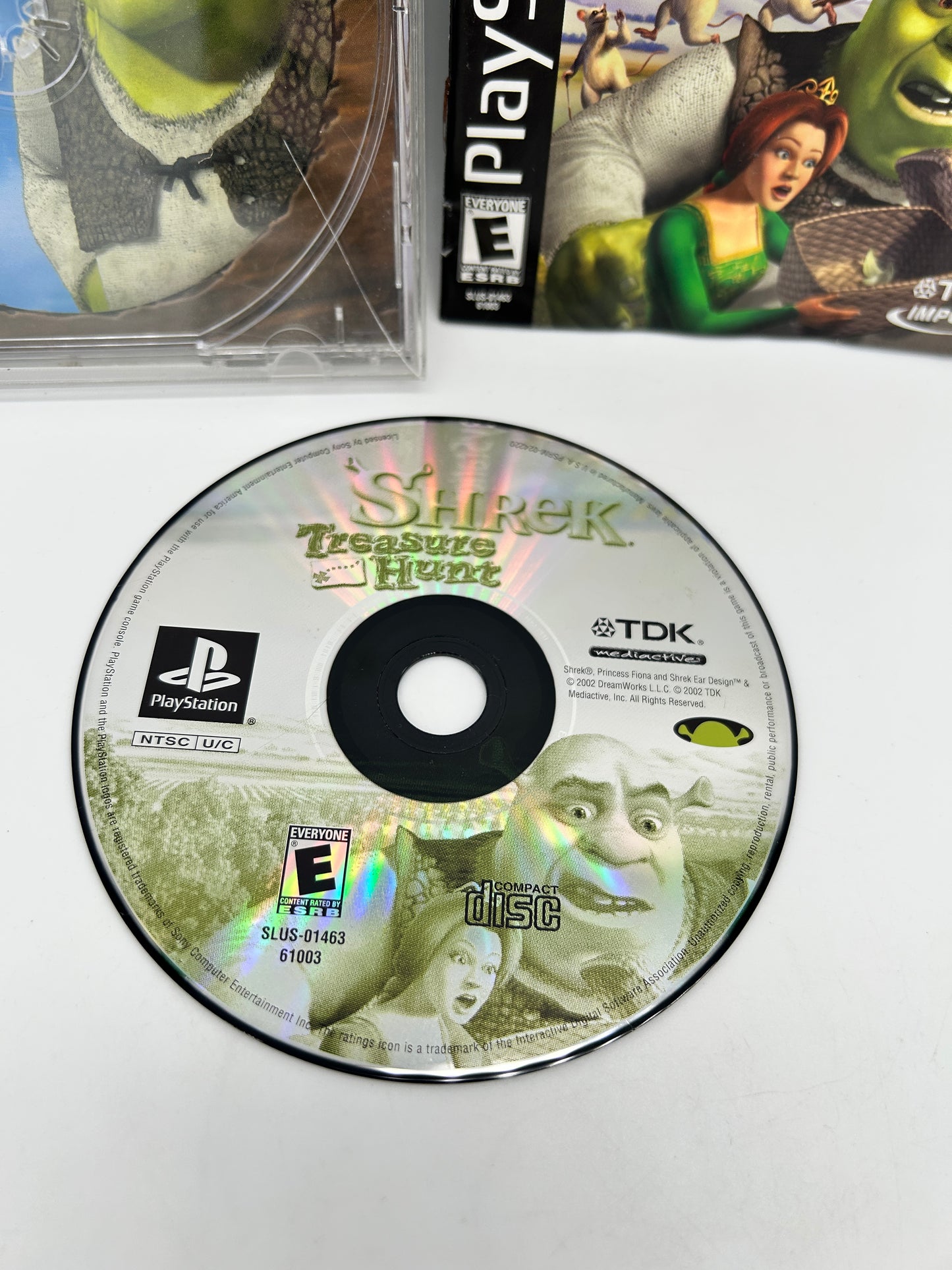 SONY PLAYSTATiON [PS1] | SHREK TREASURE HUNT