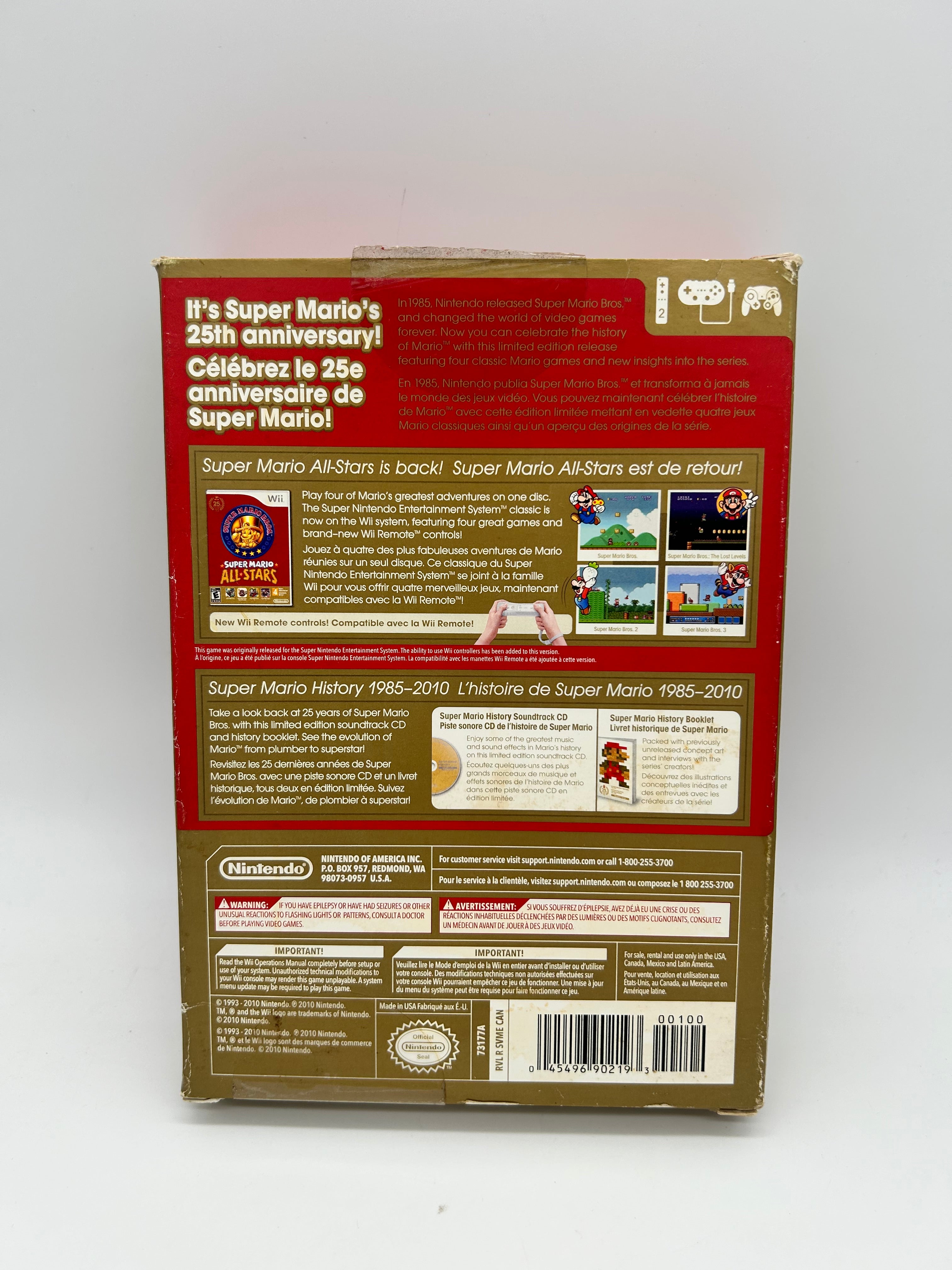 Super mario all stars wii canada online