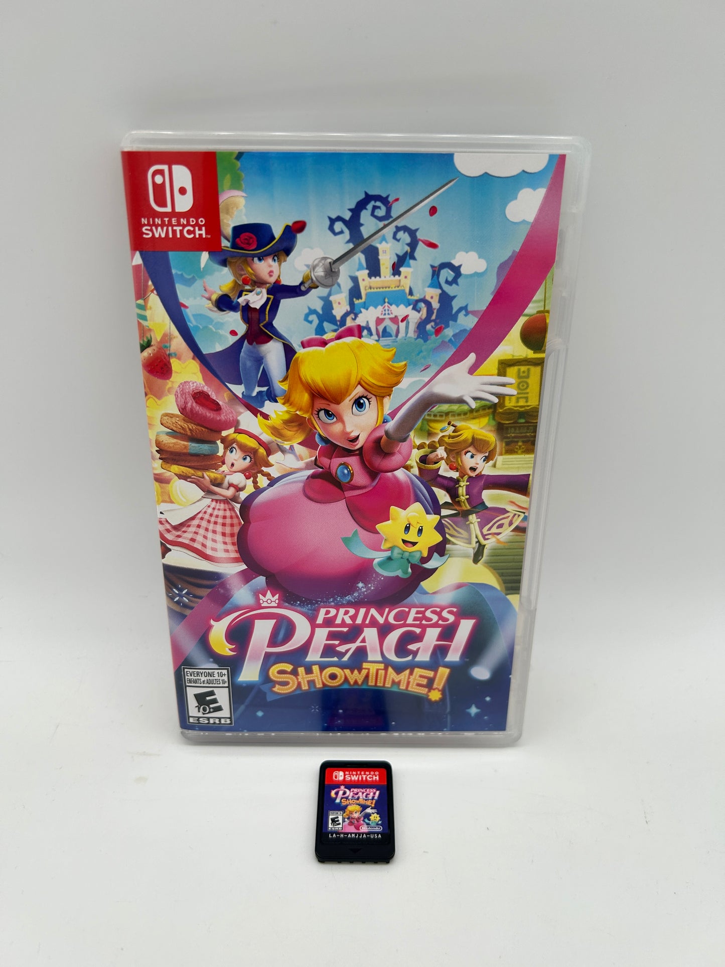 PiXEL-RETRO.COM : NINTENDO SWITCH NEW SEALED IN BOX COMPLETE MANUAL GAME NTSC PRINCESS PEACH SHOWTIME
