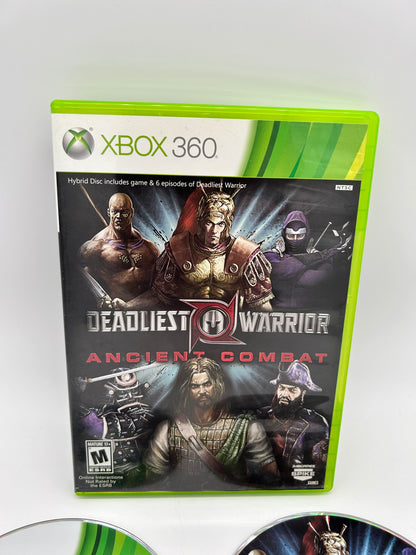 MiCROSOFT XBOX 360 | DEADLiEST WARRiOR ANCiENT COMBAT