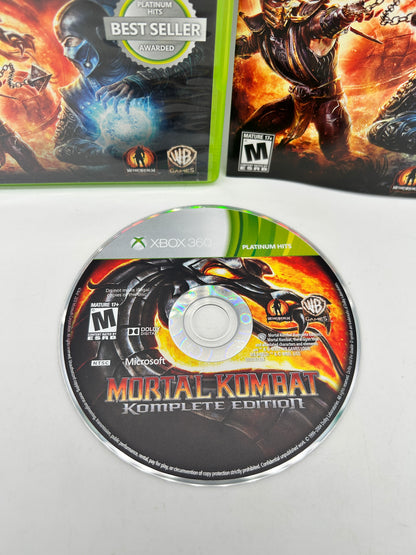 MiCROSOFT XBOX 360 | MORTAL KOMBAT KOMPLETE EDiTiON | PLATiNUM HiTS