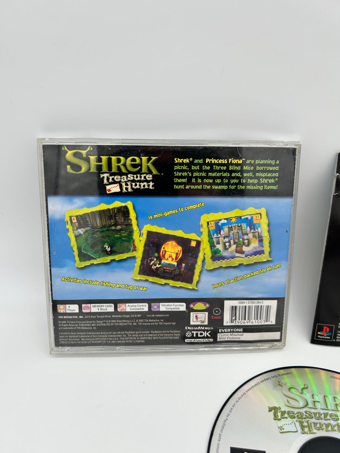 SONY PLAYSTATiON [PS1] | SHREK TREASURE HUNT