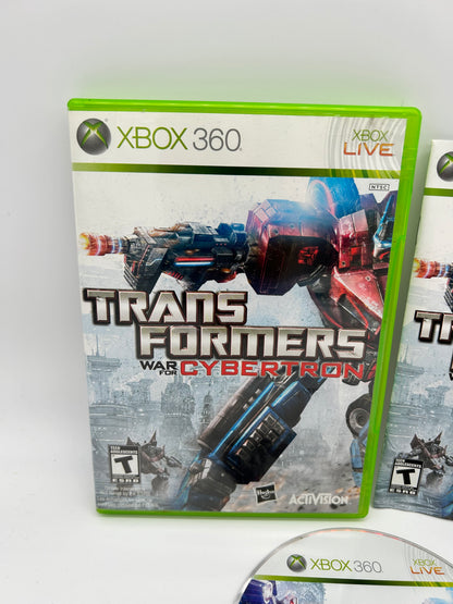 MiCROSOFT XBOX 360 | TRANSFORMERS WAR FOR CYBERTRON