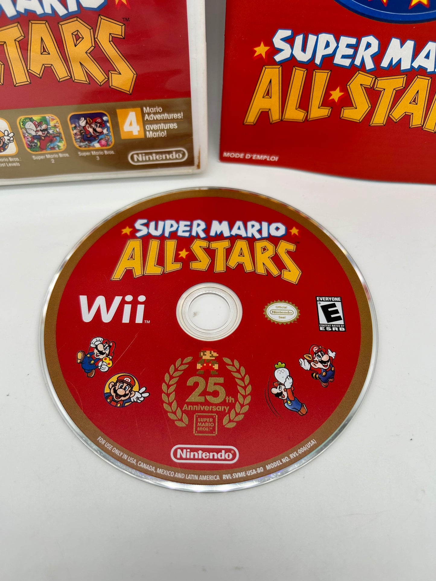 NiNTENDO Wii | SUPER MARiO ALL-STARS | 25TH ANNiVERSARY