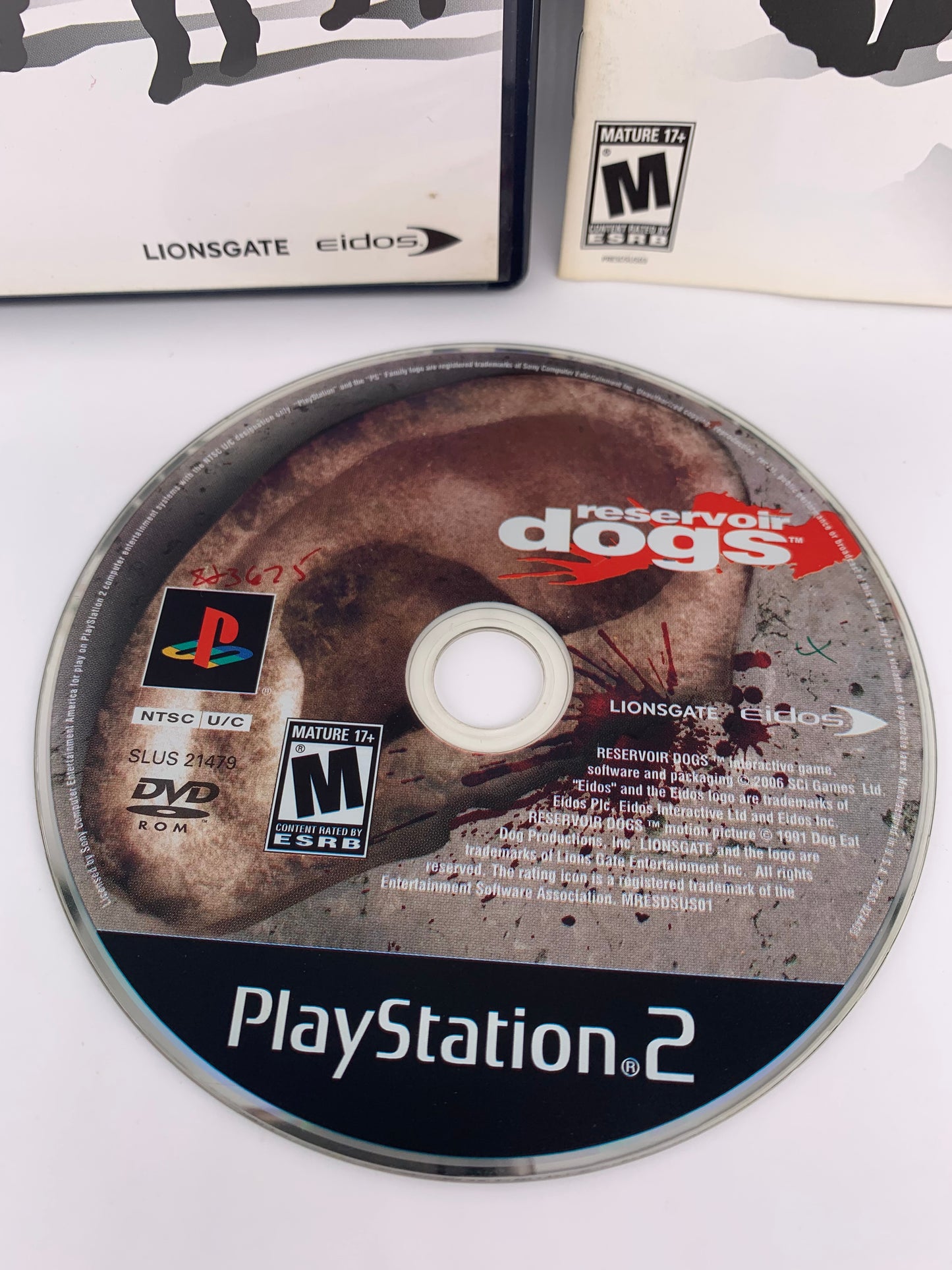 SONY PLAYSTATiON 2 [PS2] | RESERVOiR DOGS