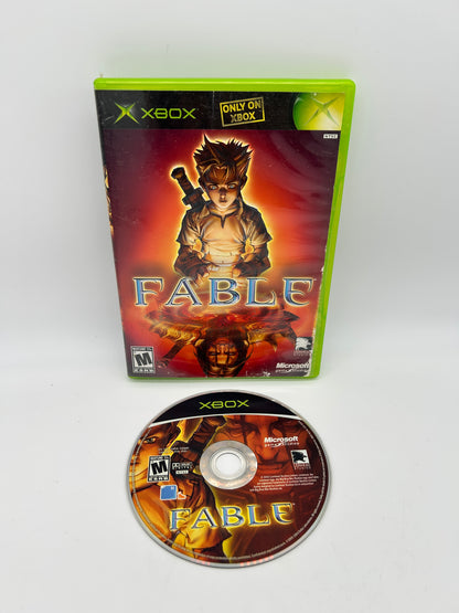 PiXEL-RETRO.COM : MICROSOFT XBOX COMPLETE CIB BOX MANUAL GAME NTSC FABLE