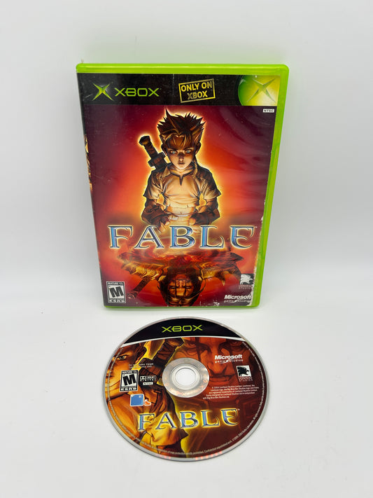 PiXEL-RETRO.COM : MICROSOFT XBOX COMPLETE CIB BOX MANUAL GAME NTSC FABLE