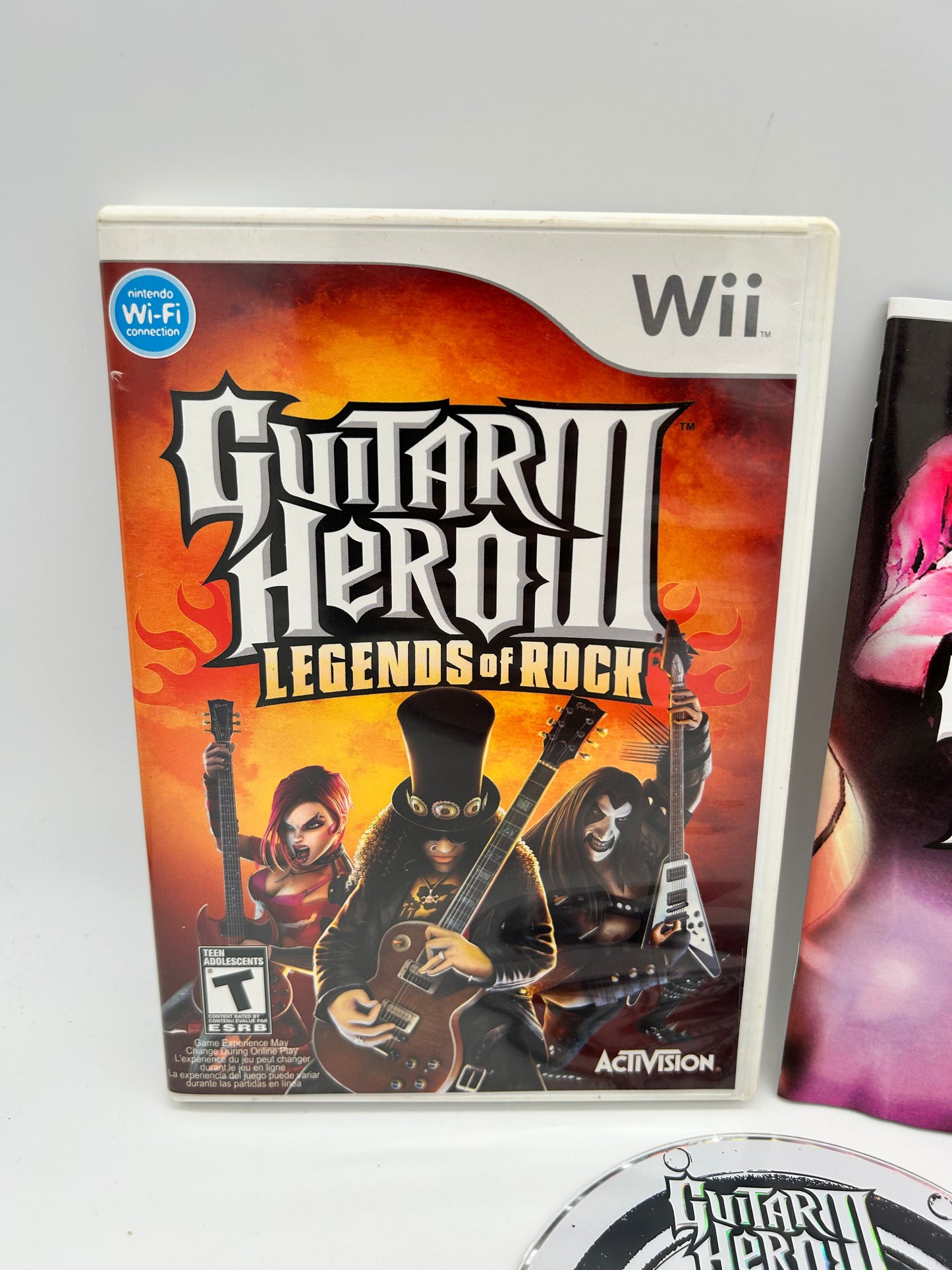 NiNTENDO Wii | GUiTAR HERO III LEGENDS OF ROCK