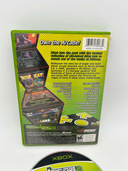 MiCROSOFT XBOX ORiGiNAL | MiDWAY ARCADE TREASURES 2