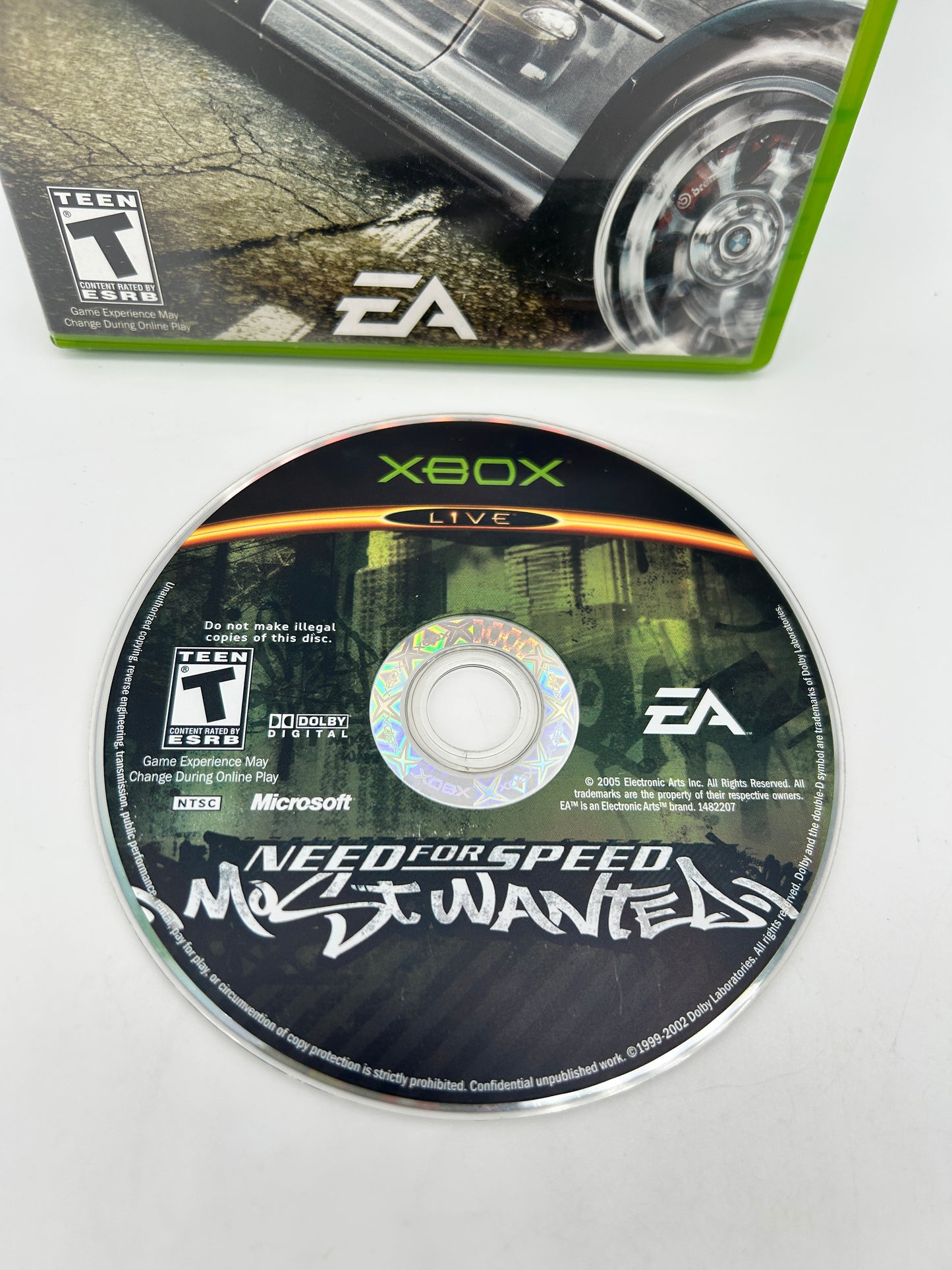MiCROSOFT XBOX ORiGiNAL | NEED FOR SPEED MOST WANTED