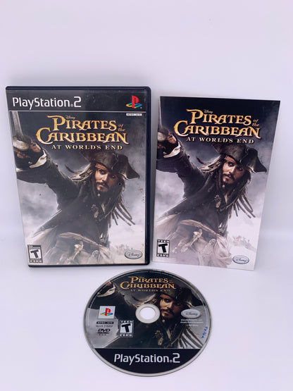PiXEL-RETRO.COM : SONY PLAYSTATION 2 (PS2) COMPLET CIB BOX MANUAL GAME NTSC PIRATES OF THE CARIBBEAN AT WORLD'S END