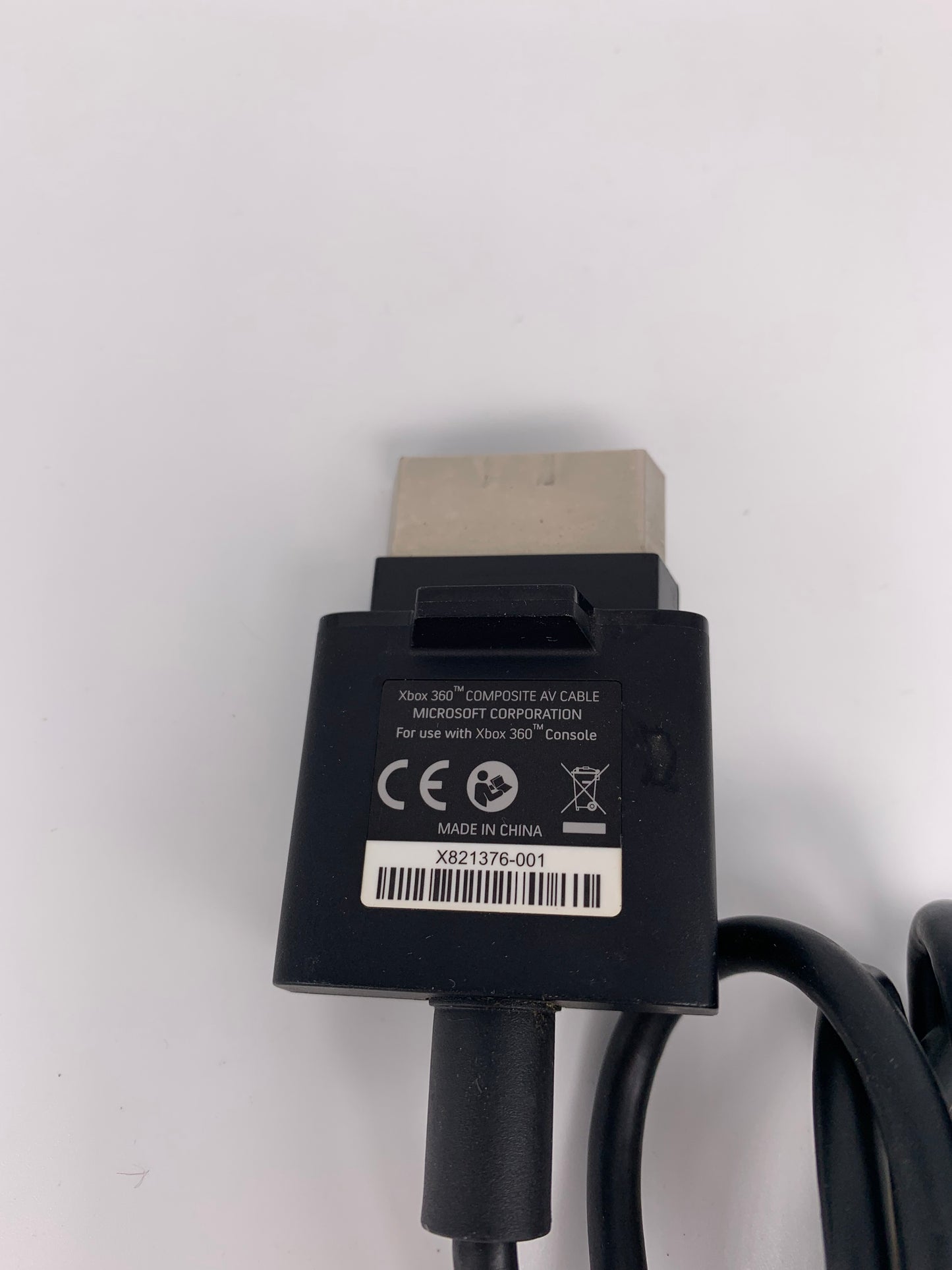 MiCROSOFT XBOX 360 | COMPONENT AV CABLE RCA COMPOSiTE | X821376-001
