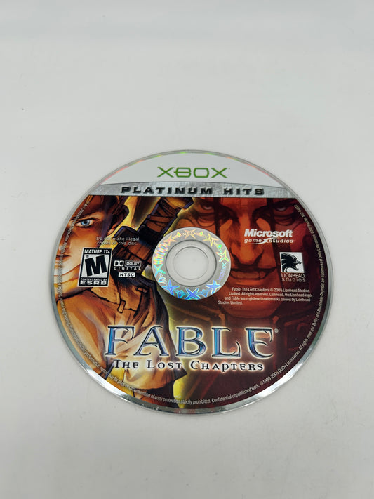 PiXEL-RETRO.COM : MICROSOFT XBOX COMPLETE CIB BOX MANUAL GAME NTSC FABLE THE LOST CHAPTERS