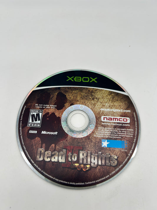 PiXEL-RETRO.COM : MICROSOFT XBOX COMPLETE CIB BOX MANUAL GAME NTSC DEAD TO RIGHTS II