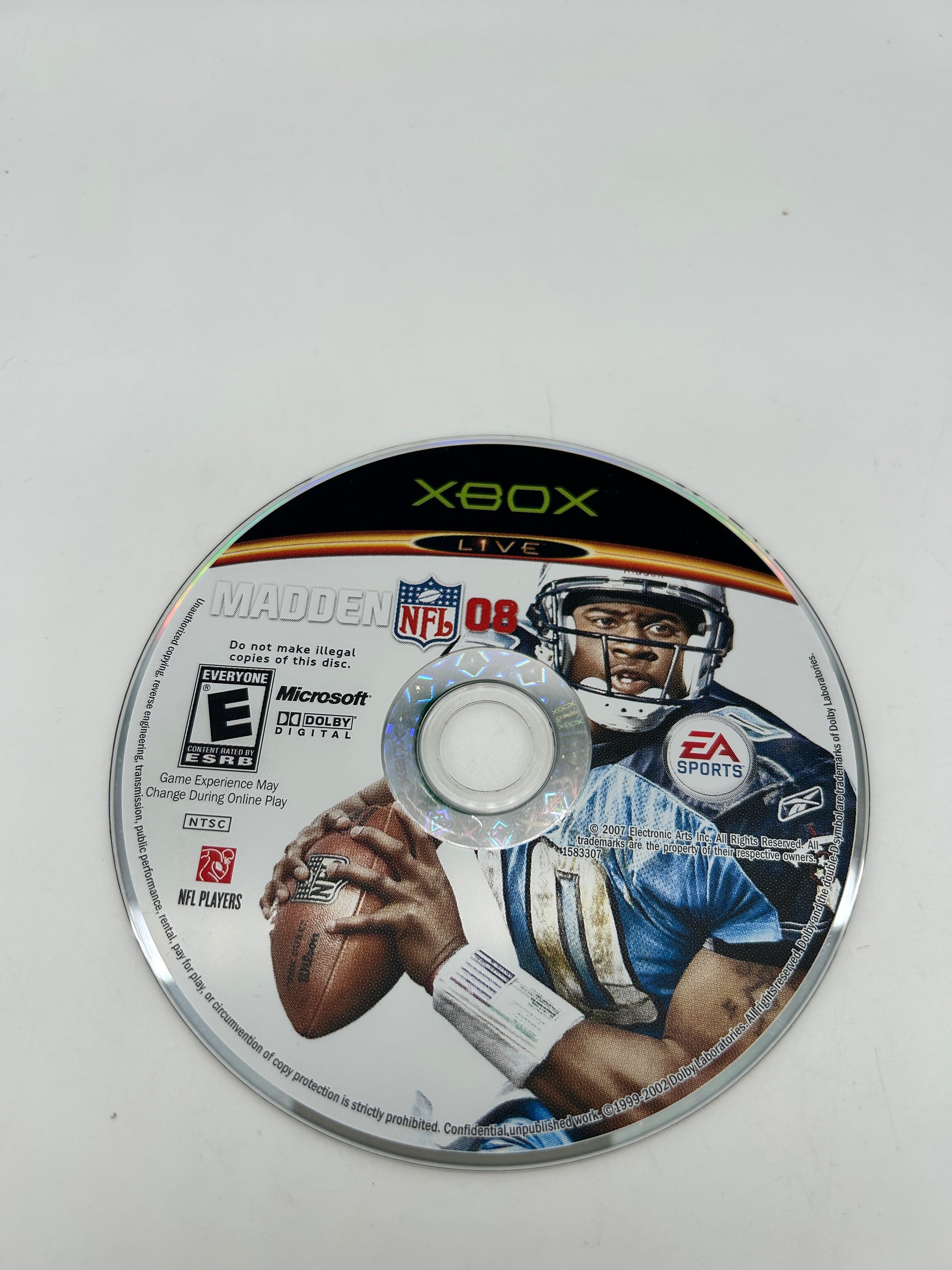 PiXEL-RETRO.COM : MICROSOFT XBOX COMPLETE CIB BOX MANUAL GAME NTSC MADDEN NFL 08