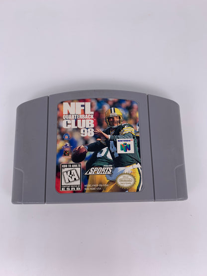 PiXEL-RETRO.COM : NINTENDO 64 (N64) NFL QUATERBACK CLUB 98 GAME NTSC