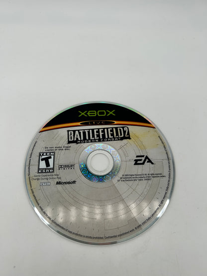 PiXEL-RETRO.COM : MICROSOFT XBOX COMPLETE CIB BOX MANUAL GAME NTSC BATTLEFIELD 2 MODERN COMBAT