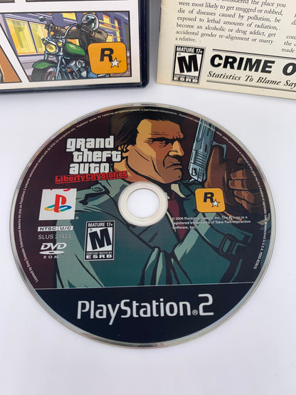 SONY PLAYSTATiON 2 [PS2] | GRAND THEFT AUTO LiBERTY CiTY STORiES