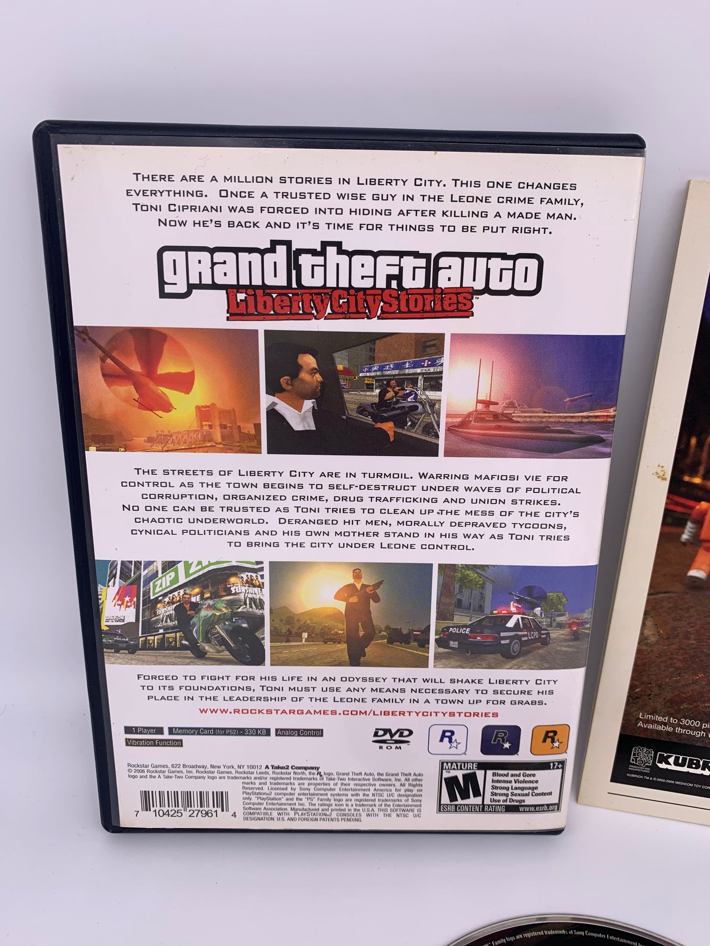 SONY PLAYSTATiON 2 [PS2] | GRAND THEFT AUTO LiBERTY CiTY STORiES