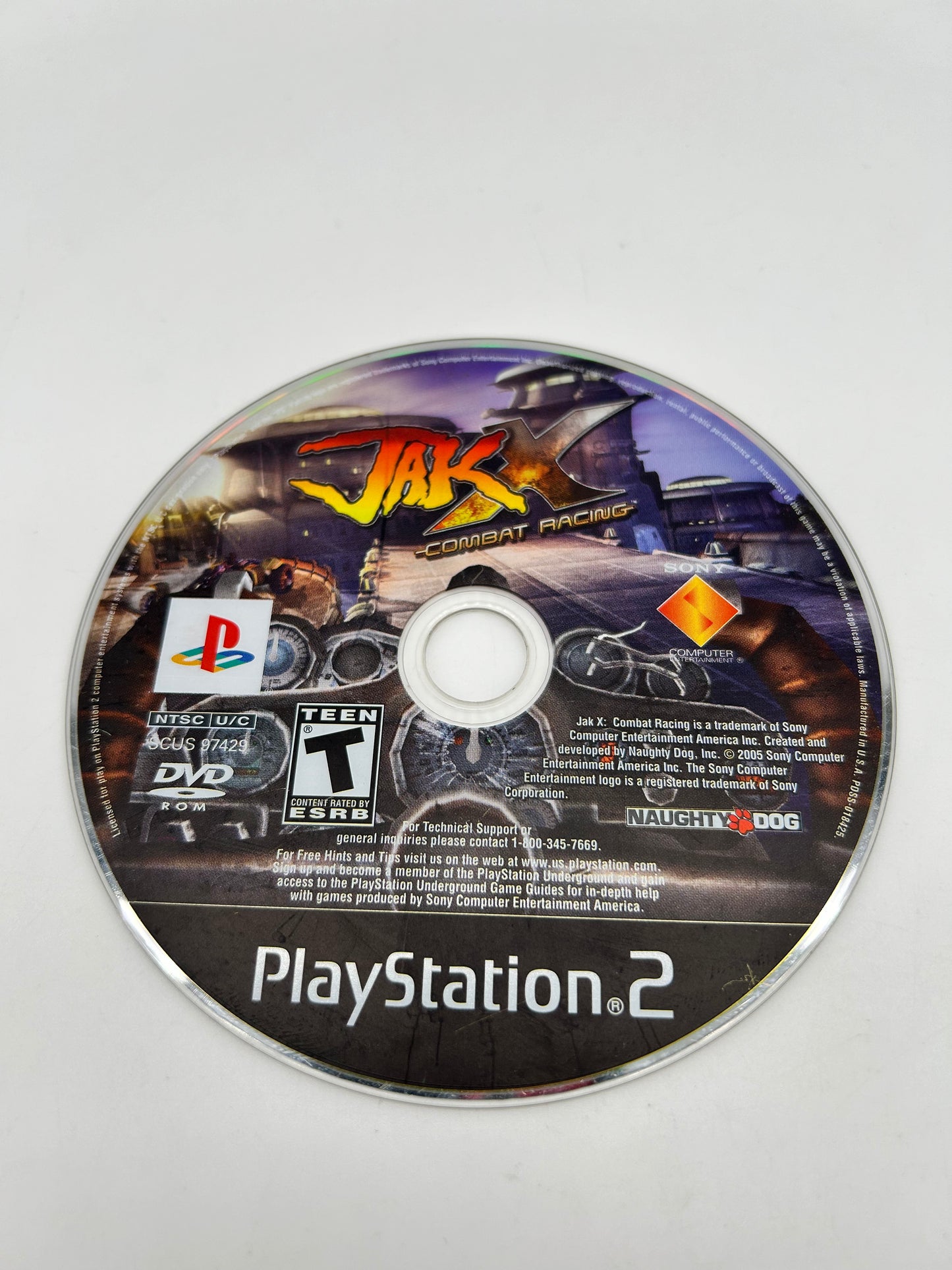 PiXEL-RETRO.COM : SONY PLAYSTATION 2 (PS2) GAME NTSC JAK X COMBAT RACING