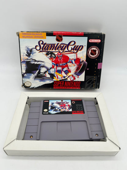 PiXEL-RETRO.COM : SUPER NINTENDO NES (SNES) GAME NTSC NHL STANLEY CUP