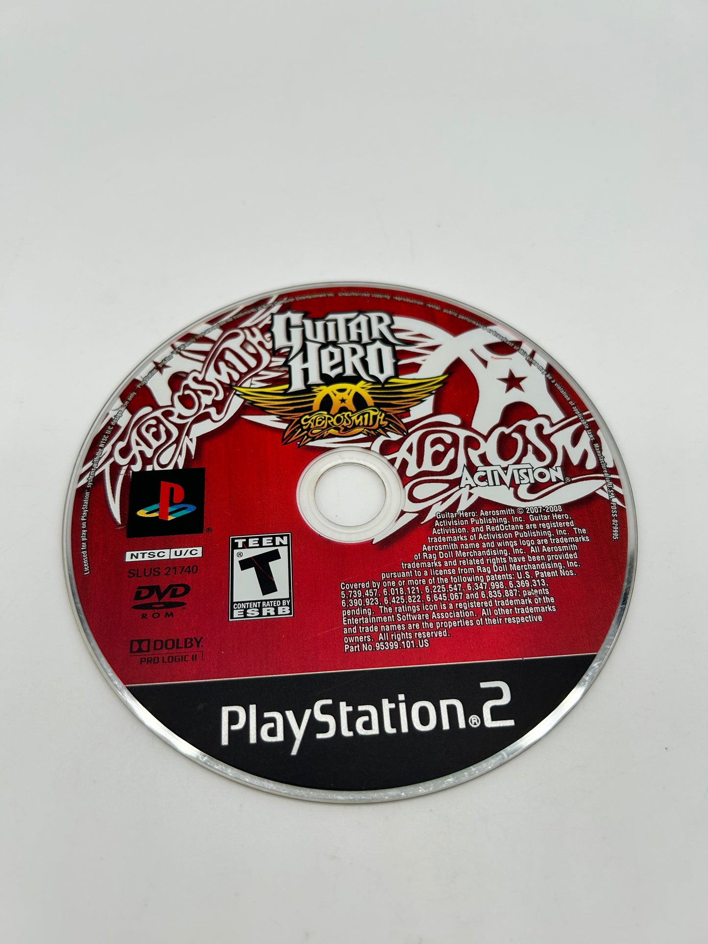 PiXEL-RETRO.COM : SONY PLAYSTATION 2 (PS2) GAME NTSC GUITAR HERO AEROSMITH