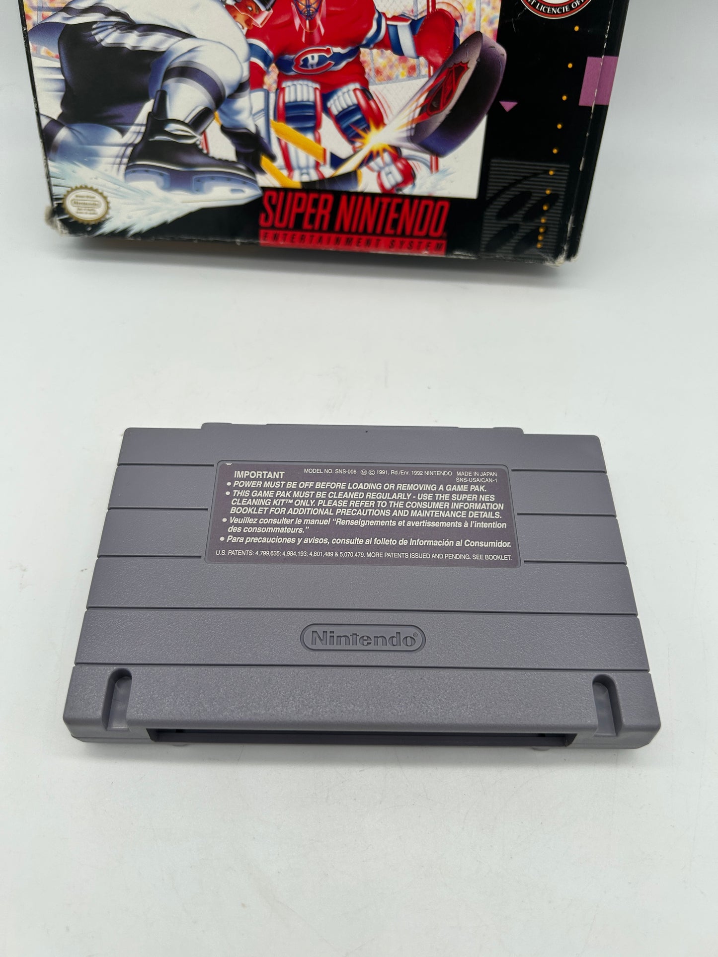 SUPER NiNTENDO [SNES] | NHL STANLEY CUP