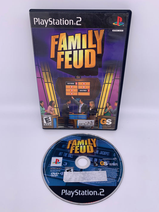 PiXEL-RETRO.COM : SONY PLAYSTATION 2 (PS2) COMPLET CIB BOX MANUAL GAME NTSC FAMILY FEUD