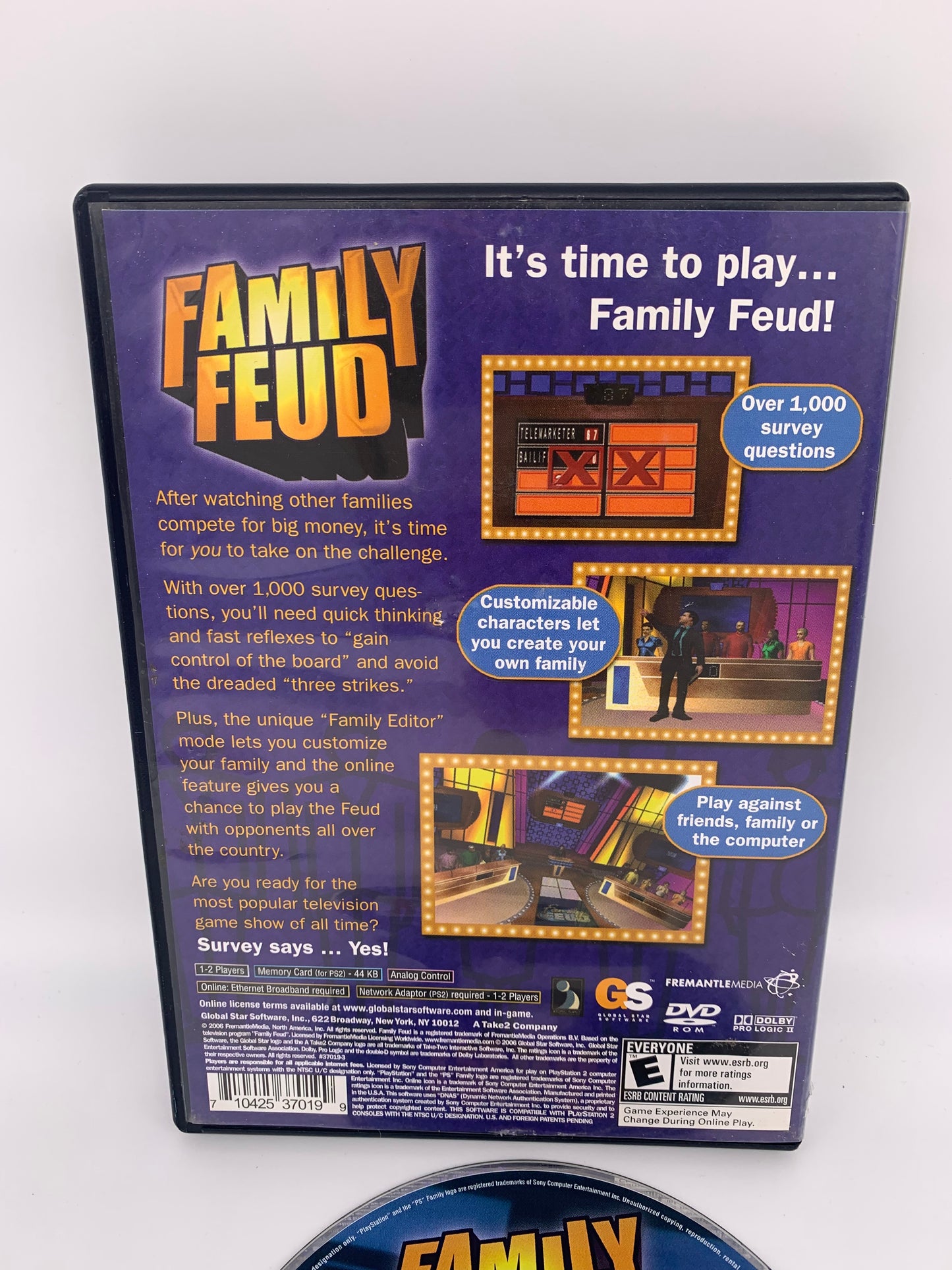 SONY PLAYSTATiON 2 [PS2] | FAMiLY FEUD