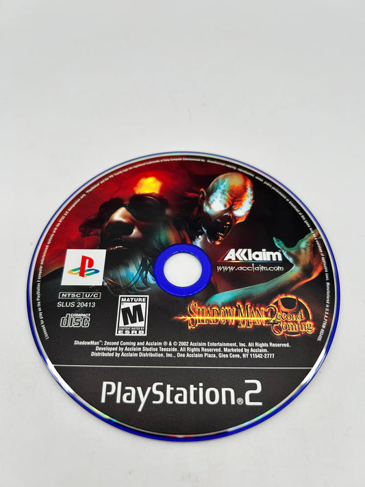 PiXEL-RETRO.COM : SONY PLAYSTATION 2 (PS2) COMPLET CIB BOX MANUAL GAME NTSC SHADOWN MAN 2 SECOND COMING
