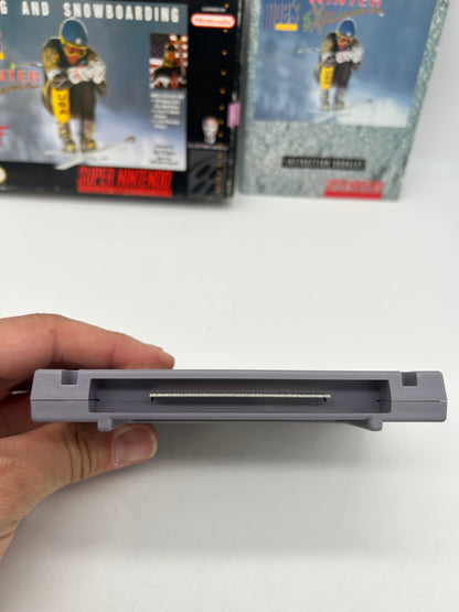 SUPER NiNTENDO [SNES] | SKiiNG AND SNOWBOARDiNG TOMMY MOES WiNTER EXTREME