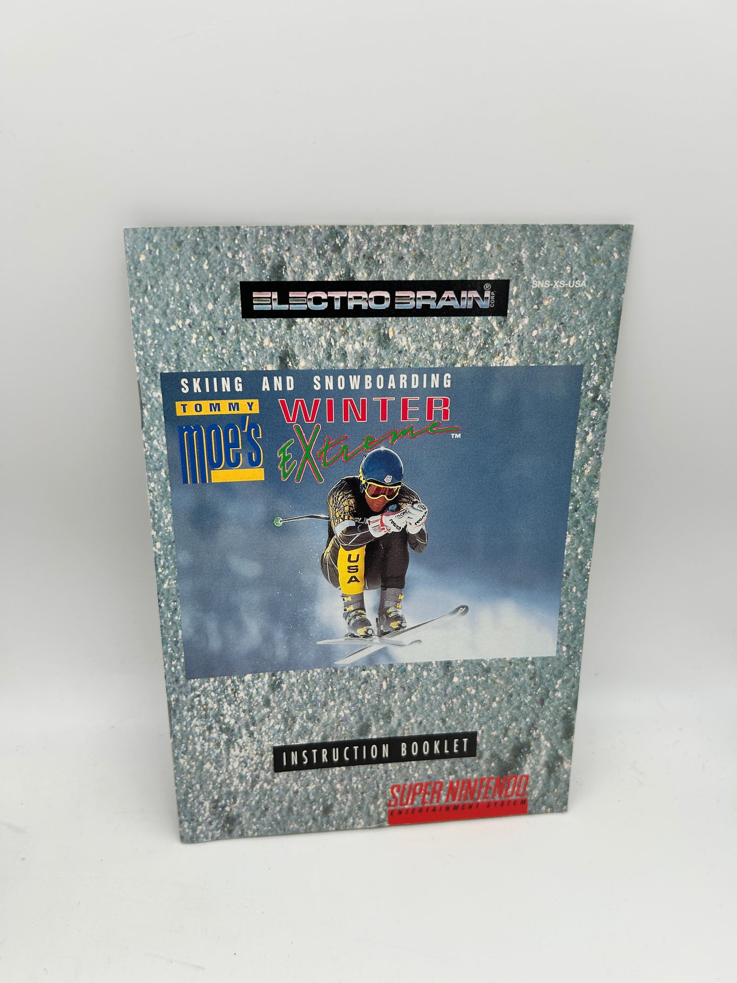 SUPER NiNTENDO [SNES] | SKiiNG AND SNOWBOARDiNG TOMMY MOES WiNTER EXTREME