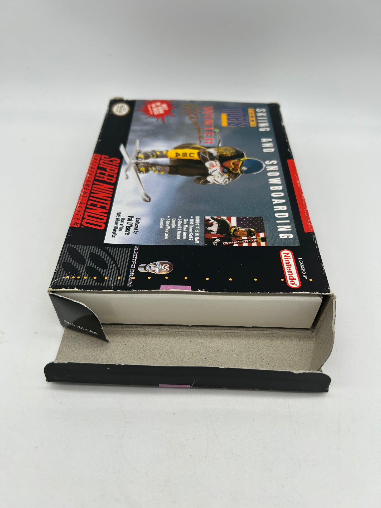 SUPER NiNTENDO [SNES] | SKiiNG AND SNOWBOARDiNG TOMMY MOES WiNTER EXTREME