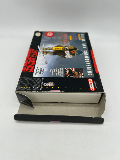 SUPER NiNTENDO [SNES] | SKiiNG AND SNOWBOARDiNG TOMMY MOES WiNTER EXTREME