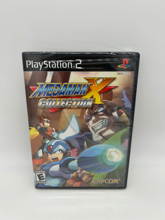 PiXEL-RETRO.COM : SONY PLAYSTATION 2 (PS2) COMPLET CIB BOX MANUAL GAME NTSC MEGAMAN X COLLECTION