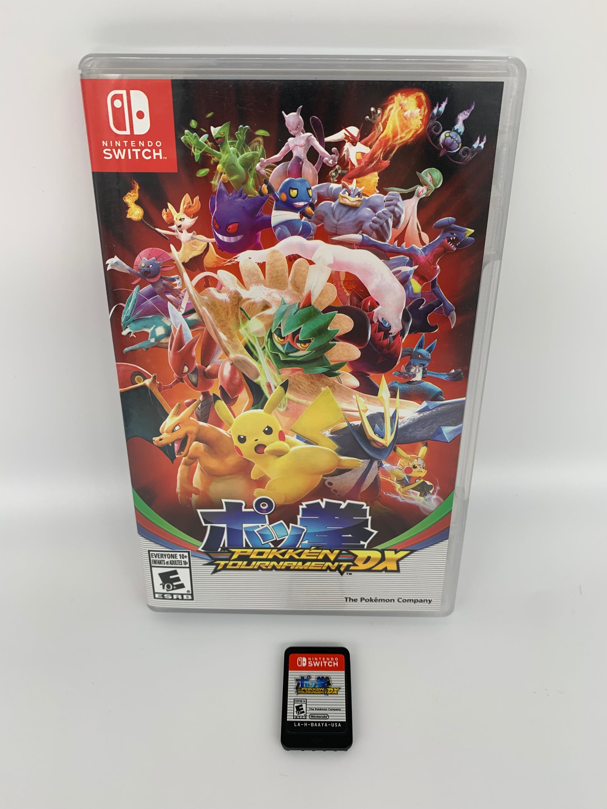 PiXEL-RETRO.COM : NINTENDO SWITCH NEW SEALED IN BOX COMPLETE MANUAL GAME NTSC POKKEN TOURNAMENT DX