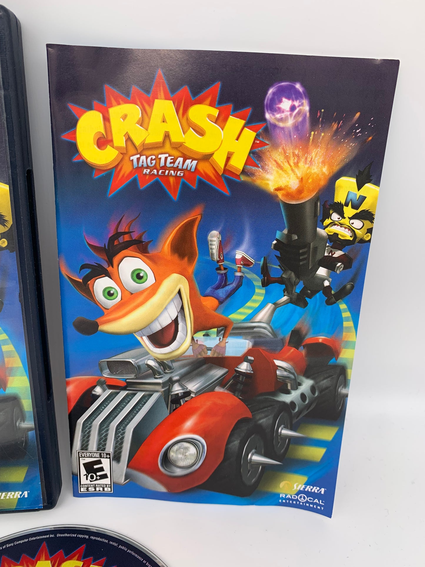 SONY PLAYSTATiON 2 [PS2] | CRASH TAG TEAM RACiNG