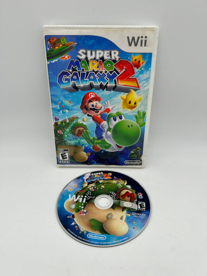 PiXEL-RETRO.COM : NINTENDO WII COMPLET CIB BOX MANUAL GAME NTSC SUPER MARIO GALAXY 2