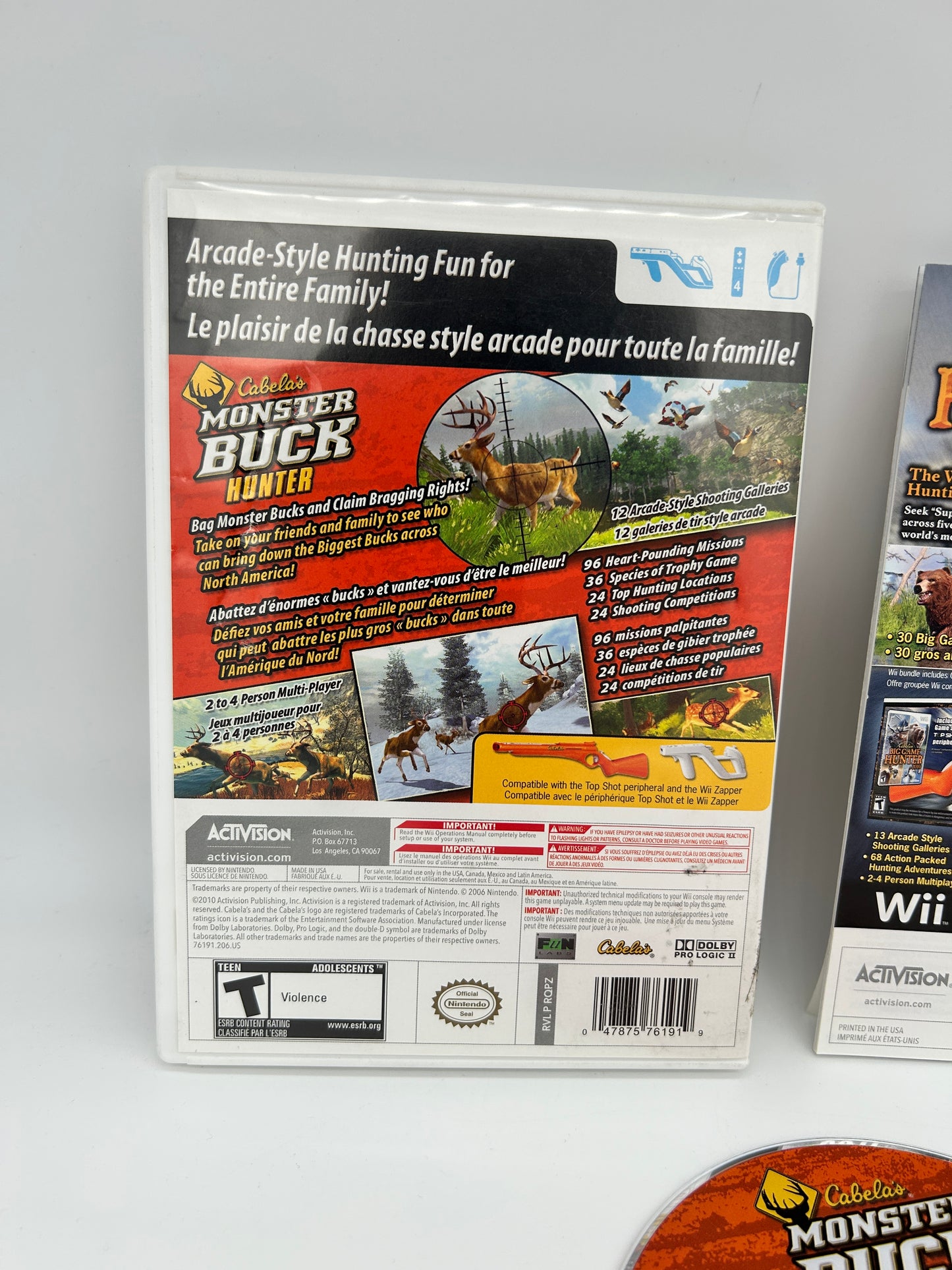 NiNTENDO Wii | CABELAS BUCK HUNTER
