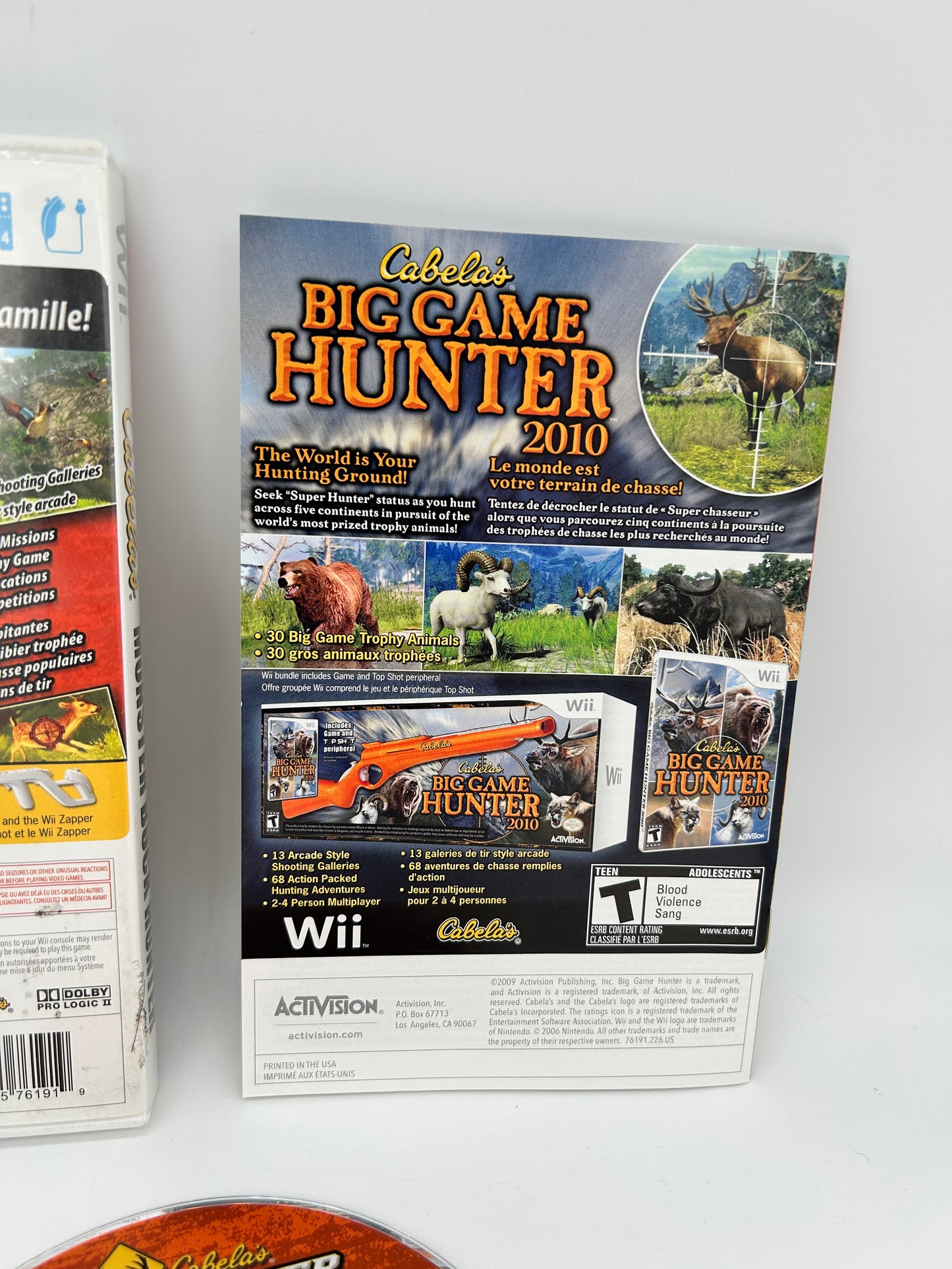 NiNTENDO Wii | CABELAS BUCK HUNTER