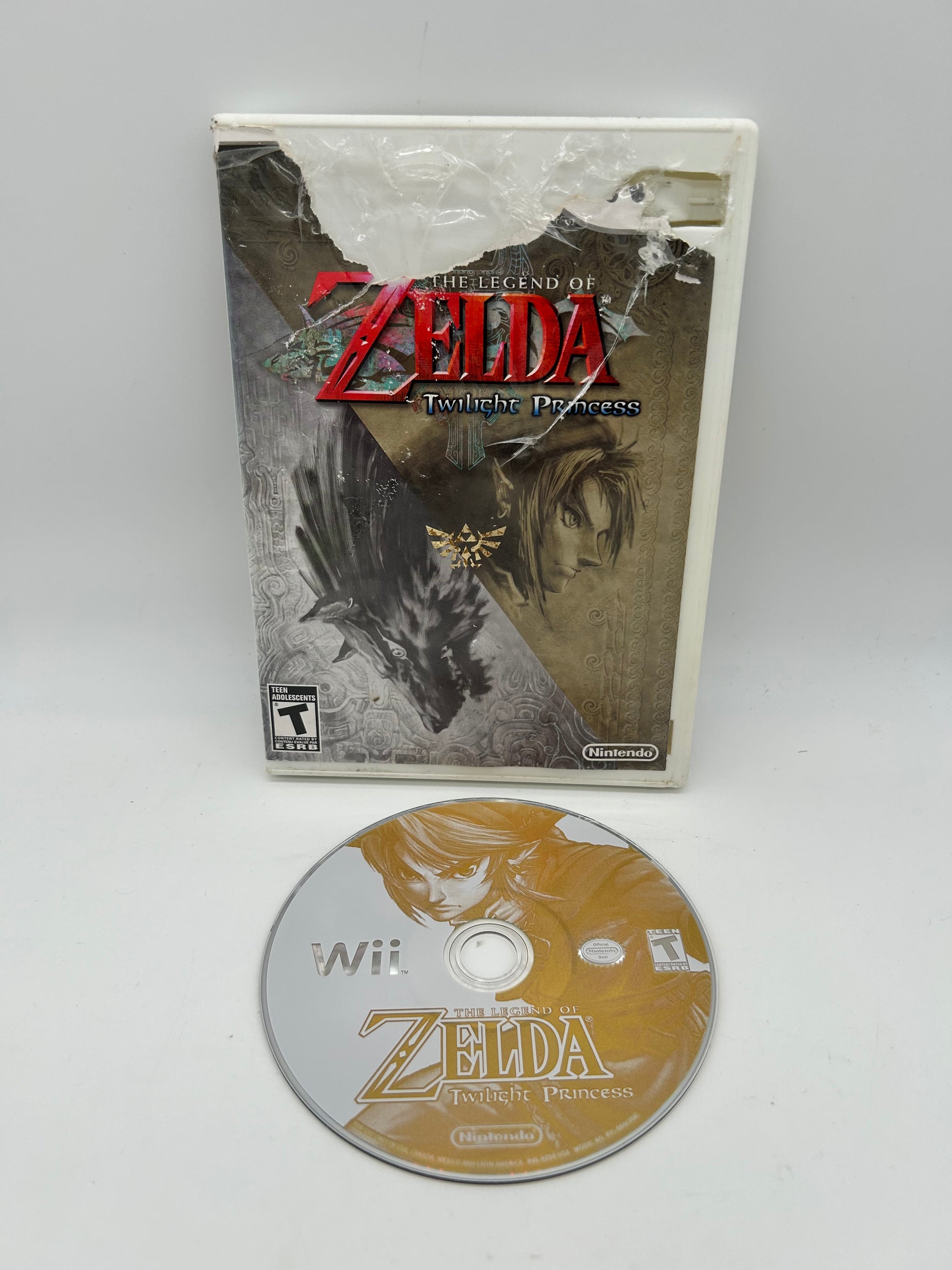 PiXEL-RETRO.COM : NINTENDO WII COMPLET CIB BOX MANUAL GAME NTSC THE LEGEND OF ZELDA TWILIGHT PRINCESS