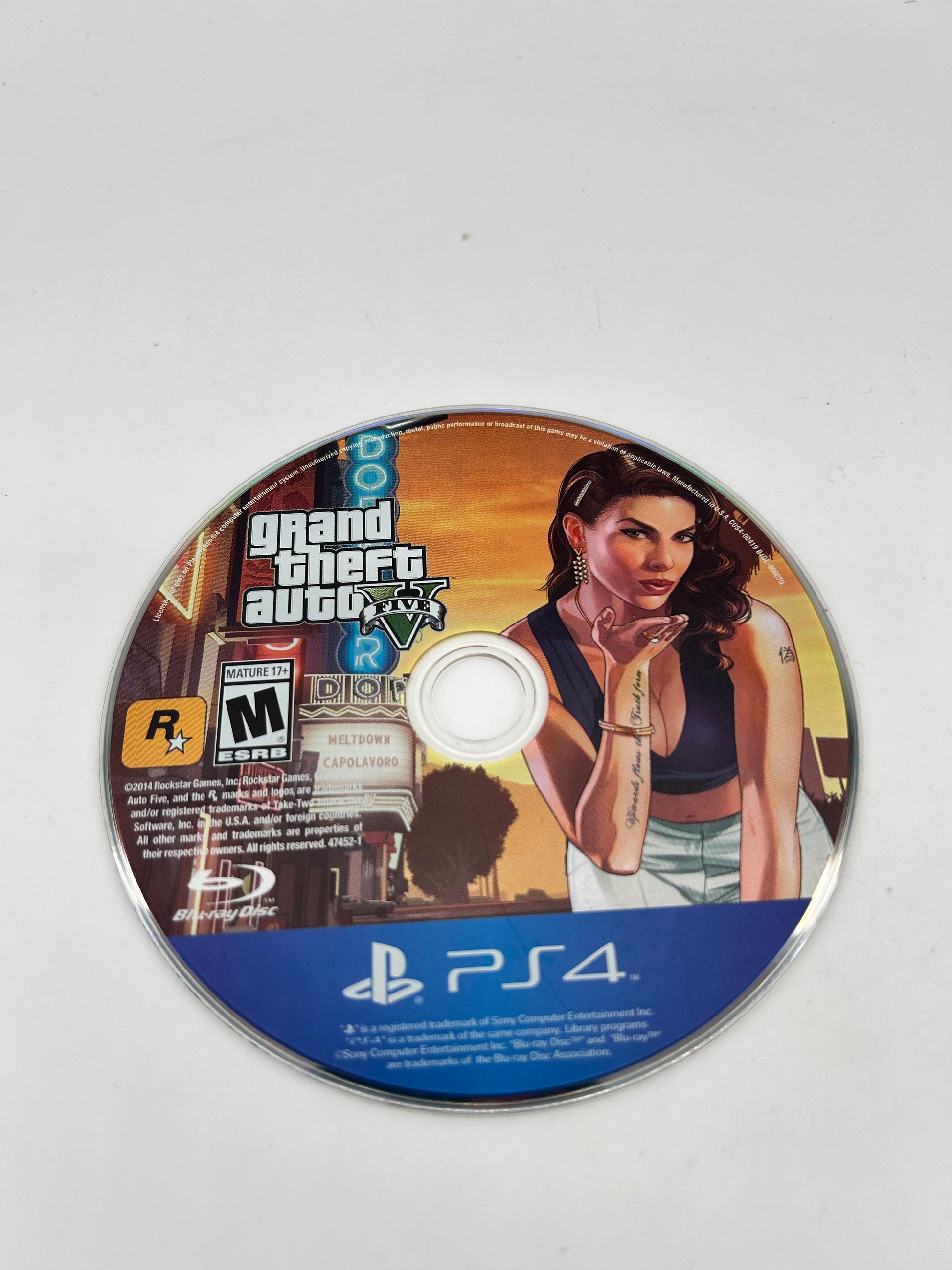 PiXEL-RETRO.COM : SONY PLAYSTATION 4 (PS4) COMPLETE CIB BOX MANUAL GAME NTSC GRAND THEFT AUTO V 5 FIVE