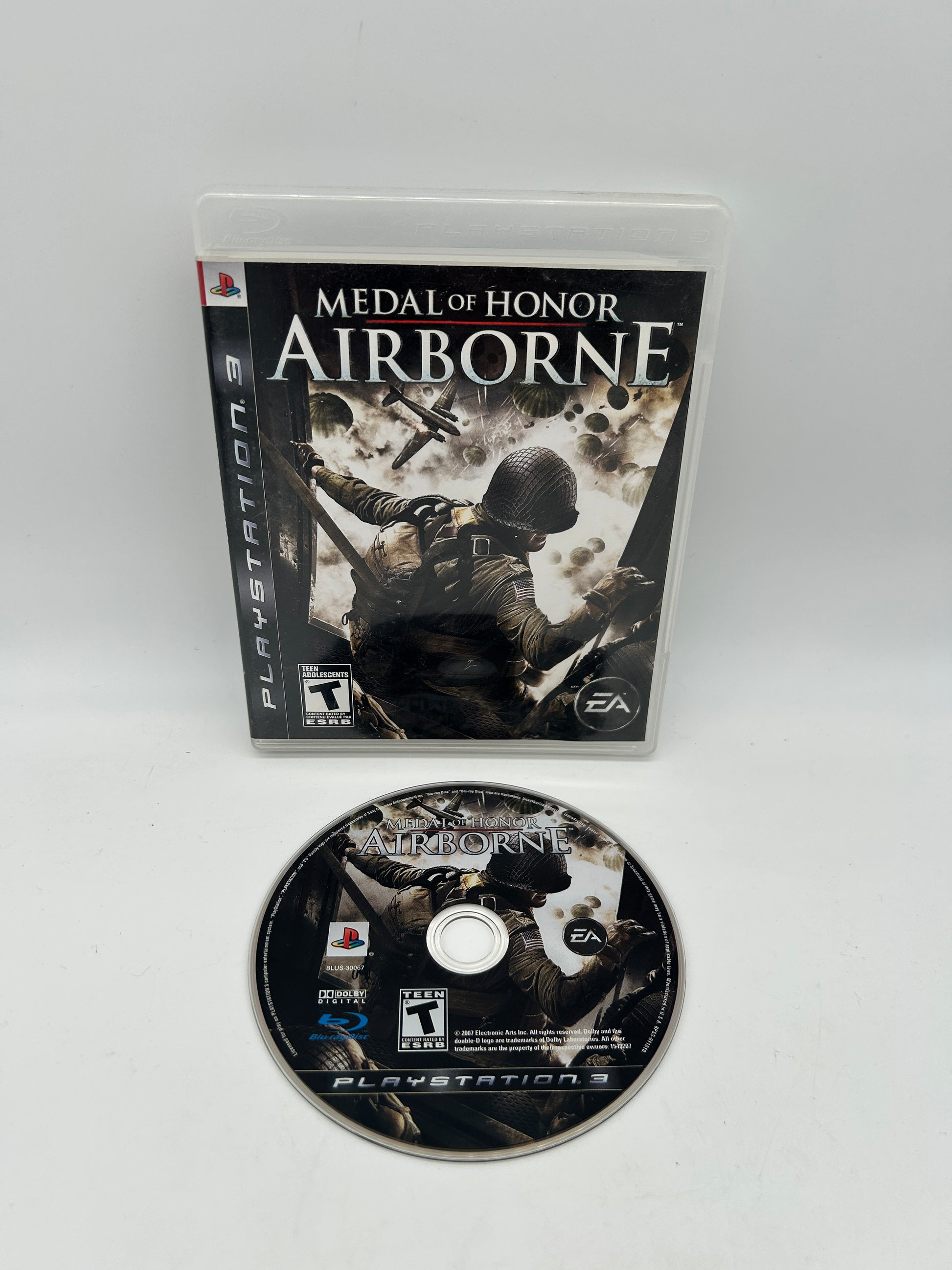 PiXEL-RETRO.COM : SONY PLAYSTATION 3 PS3 COMPLETE GAME BOX MANUAL NTSC MEDAL OF HONOR AIRBORNE