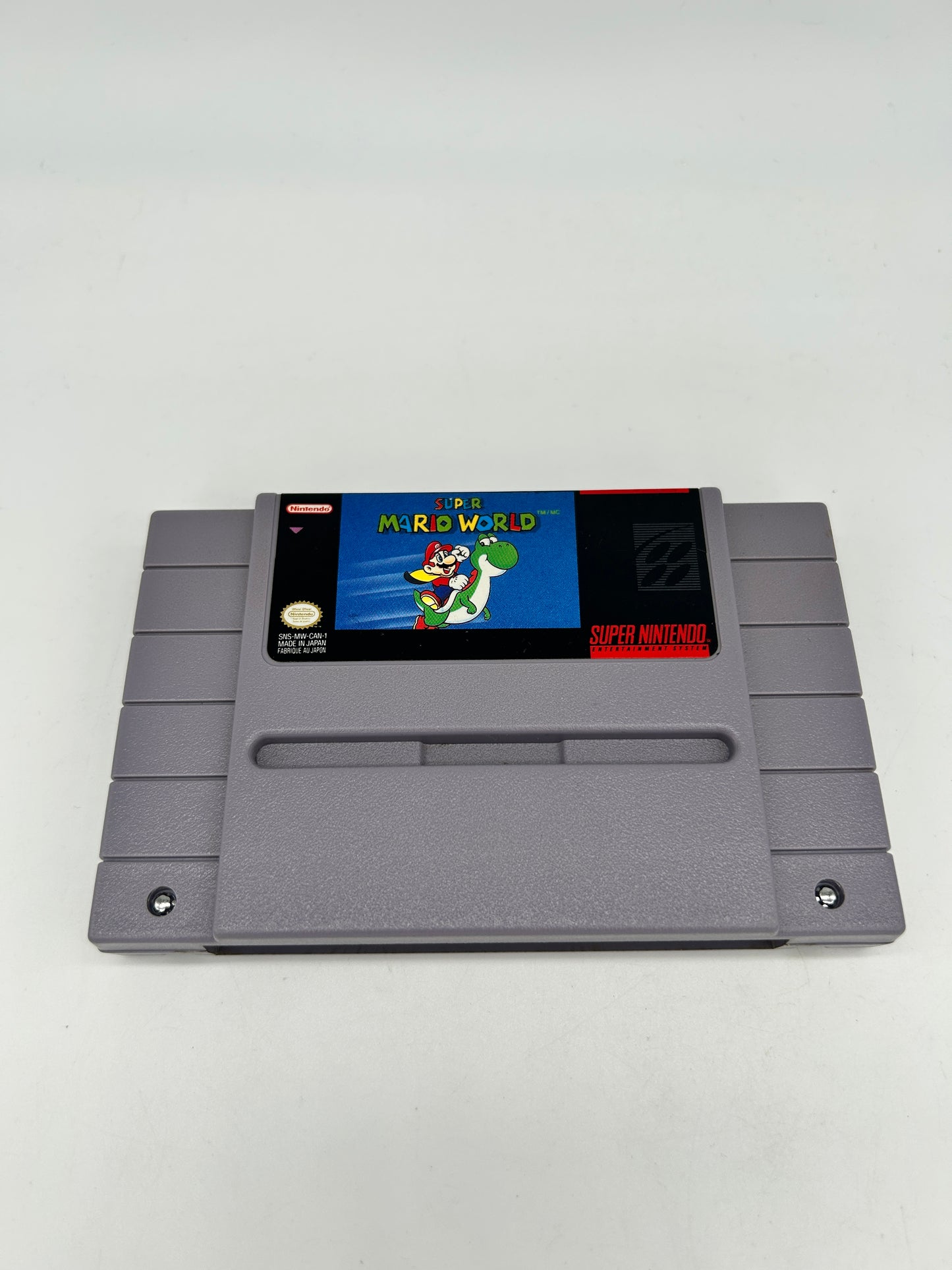 PiXEL-RETRO.COM : SUPER NINTENDO NES (SNES) GAME NTSC SUPER MARIO WORLD