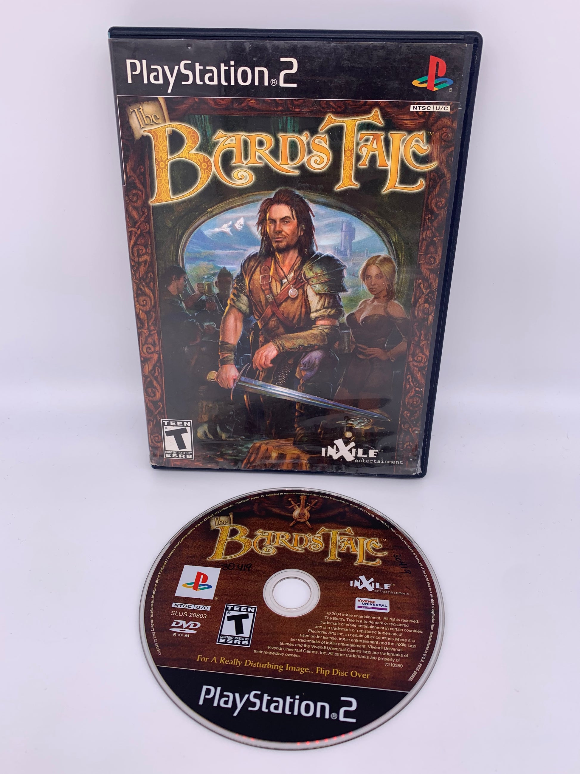 PiXEL-RETRO.COM : SONY PLAYSTATION 2 (PS2) COMPLET CIB BOX MANUAL GAME NTSC THE BARDS TALE
