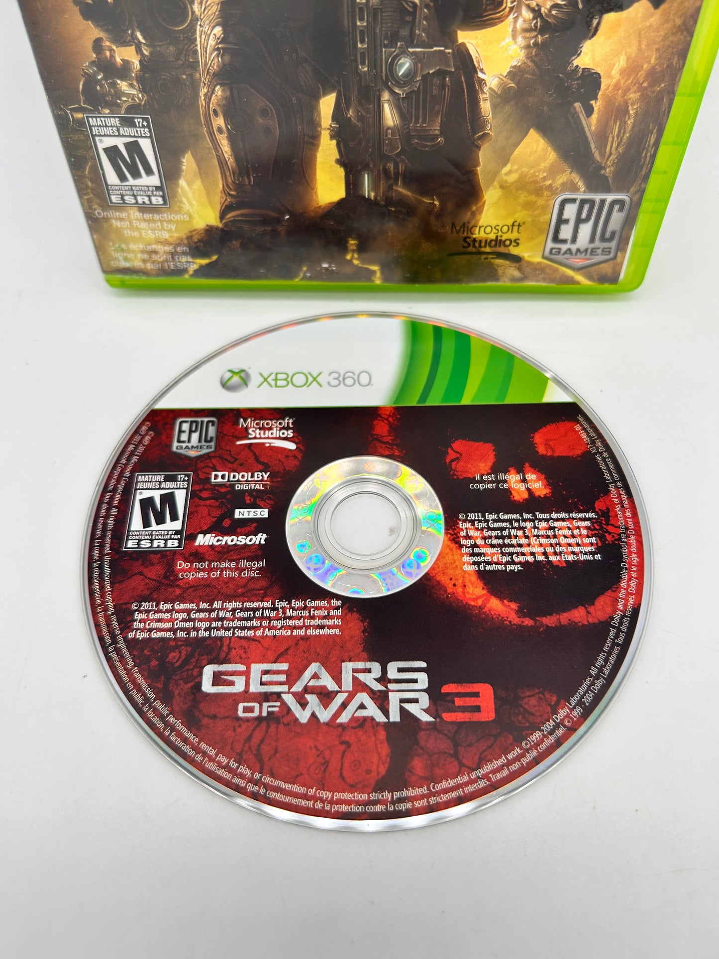 MiCROSOFT XBOX 360 | GEARS OF WAR 3