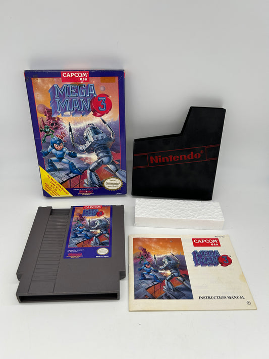 PiXEL-RETRO.COM : NINTENDO ENTERTAiNMENT SYSTEM (NES) GAME NTSC MEGA MAN 3