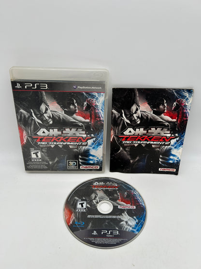 PiXEL-RETRO.COM : SONY PLAYSTATION 3 (PS3) COMPLET CIB BOX MANUAL GAME NTSC TEKKEN TAG TOURNAMENT 2