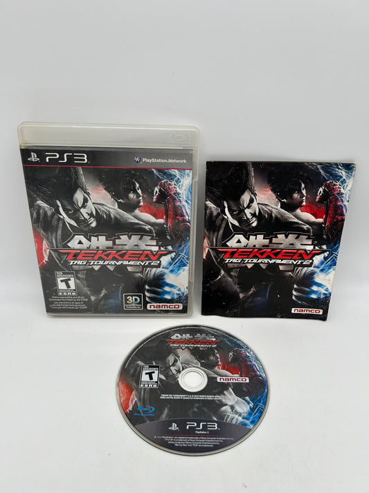 PiXEL-RETRO.COM : SONY PLAYSTATION 3 (PS3) COMPLET CIB BOX MANUAL GAME NTSC TEKKEN TAG TOURNAMENT 2