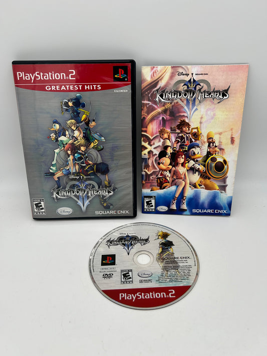 PiXEL-RETRO.COM : SONY PLAYSTATION 2 (PS2) COMPLET CIB BOX MANUAL GAME NTSC KINGDOM HEARTS II 2